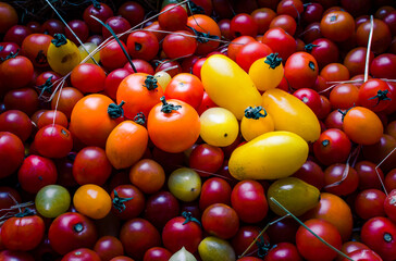 Tomatoes - Red, Yellow and Orange Variety