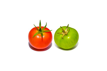 Two Tomatoes Close Together