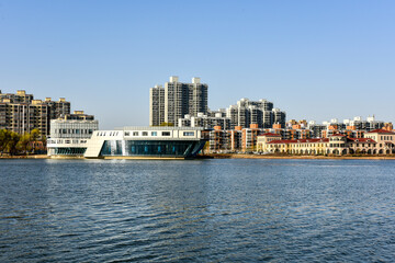 Obraz premium Natural scenery in city parks