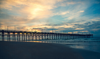Obraz premium Surf City Pier