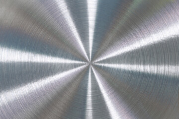 Aluminum or stainless steel background.