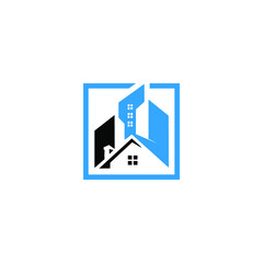 Obraz premium home logo design