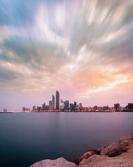 Fototapeta premium Abu Dhabi Skyline
