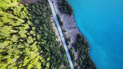 Highway by Diablo lake