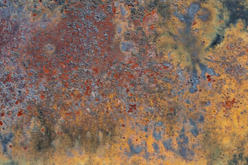 Abstract Rusty Metal Background Texture