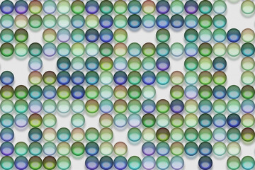glossy balls pattern design