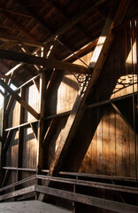 old wooden construction 
