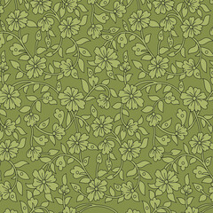 traditional Indian paisley pattern on  background