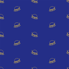 seamless pattern with spacesart icon isolated in dark blue background. hand drawn vector. cartoon style. modern scribble for kids, cover, wallpaper, fabric, wrapping paper and gift. colorful doodle. 