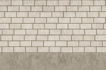 Naklejka premium brick barcelona wall design