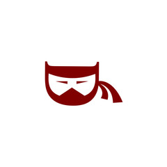 ninja logo design.
cartoon logo