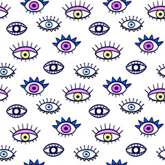 Eyes seamless pattern