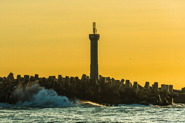 Lightsea in Coatzacoalcos, Mexico