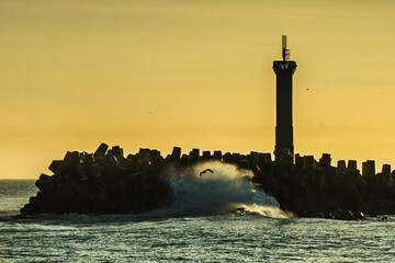 Lightsea in Coatzacoalcos, Mexico