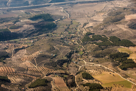 Vista Aerea de Mexico llegando a Coatzacoalcos en el Golfo de Mexico