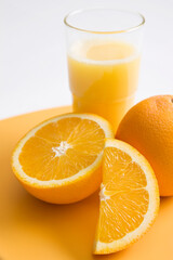 orange and orange juice