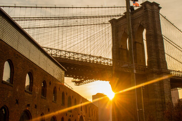 Brooklyn Bridge at Sunset