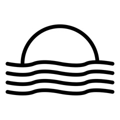 weather line style icon. suitable for the needs of your creative project