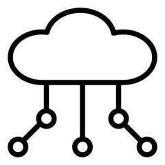 data line style icon. suitable for the needs of your creative project