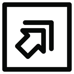 Fototapeta premium Arrow Shapire User Interface icon navigation icon basic interface icon essentials icon home icon arrow icon message icon email icon mail icon