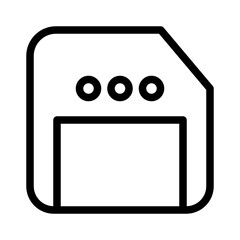 data line style icon. suitable for the needs of your creative project