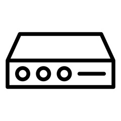 data line style icon. suitable for the needs of your creative project