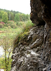 Fototapeta premium waterfall in the mountains