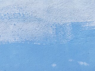 close up blue cement wall texture background