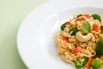 fusion noodle dish