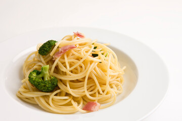 plate of spaghetti