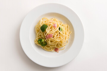 plate of spaghetti
