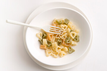 heart shaped pasta