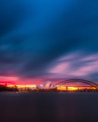 Deurstickers Sydney Harbour Bridge sydney harbour bridge