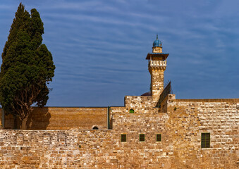 Fototapeta na wymiar Al-Aqsa Moschee, Jerusalem. Israel