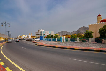 Zentrum Khasab. Oman