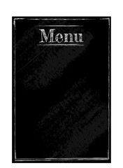 Simple Menu Blackboard vector design - Fully editable