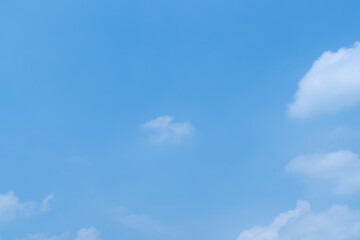 blue sky with clouds