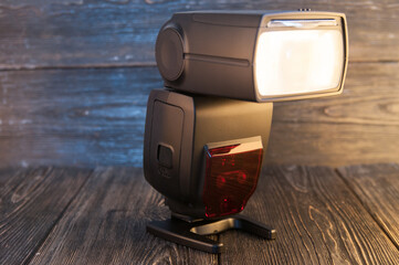 Photos of pulsed light flashes