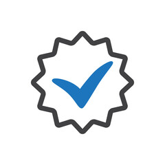 Verified sticker icon