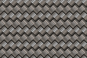 metal wave cross pattern and tile design