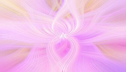 multicolored and abstract twirl made in a creative and artistic way