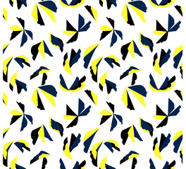 seamless pattern with a tiger