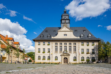 Fototapeta premium Rathaus Stadtverwaltung Ballenstedt