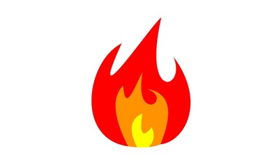 flame vector logo