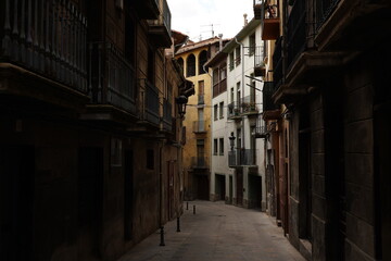 Fototapeta na wymiar Berga, village of Barcelona. Catalonia,Spain