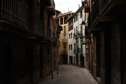 Berga, village of Barcelona. Catalonia,Spain