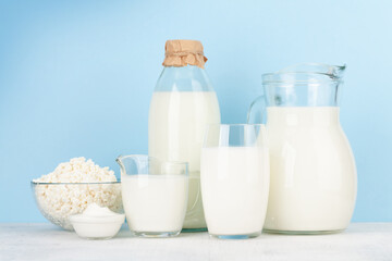 Various dairy products
