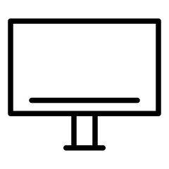 Multimedia line style icon. suitable for the needs of your creative project