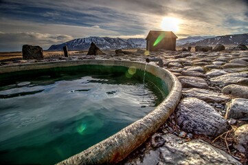 Hoffell Hot Tubs in Iceland