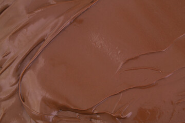 Melted chocolate background